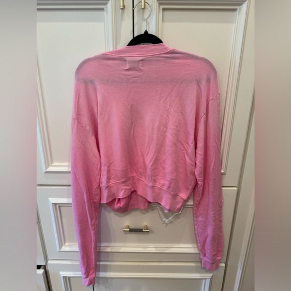 Lauren Moshi Large Pink Open Lip Spalding Sweatshirt. 💗⚡️ - Picture 3 of 5